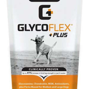 VetriScience Laboratories GlycoFlex Plus, Hip and Joint Supplement for Small Dogs, 60 Bite-Sized Chews (Copy)