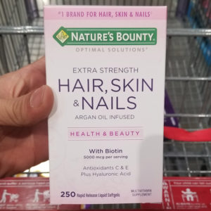 Nature's Bounty Extra Strength Hair Skin Nails, 250 Count
