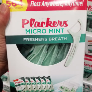 Plackers Micro Mint Dental Flossers, 564 Count